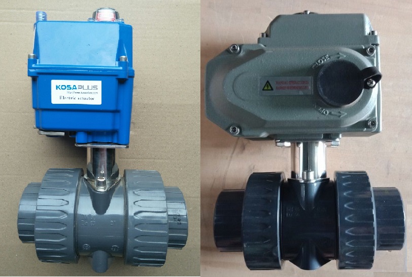 Van bi nhựa điều khiển điện nhập khẩu Hàn Quốc