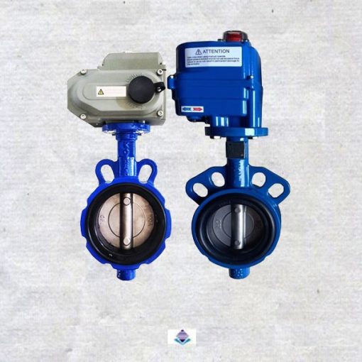 Cấu tạo của van bướm điều khiển điện thân inox.