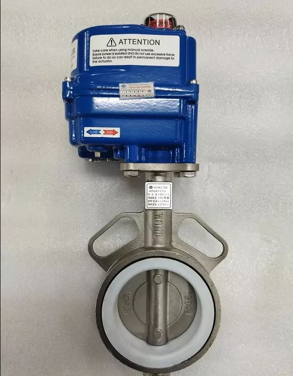  Van bướm điều khiển điện on/off và tuyến tính làm từ thân plastic tại Công ty TNHH Kỹ thuật và Thương mại Tinh Hà